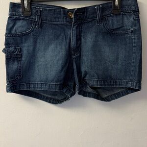 Old Navy Dark Blue Women's Jean Shorts